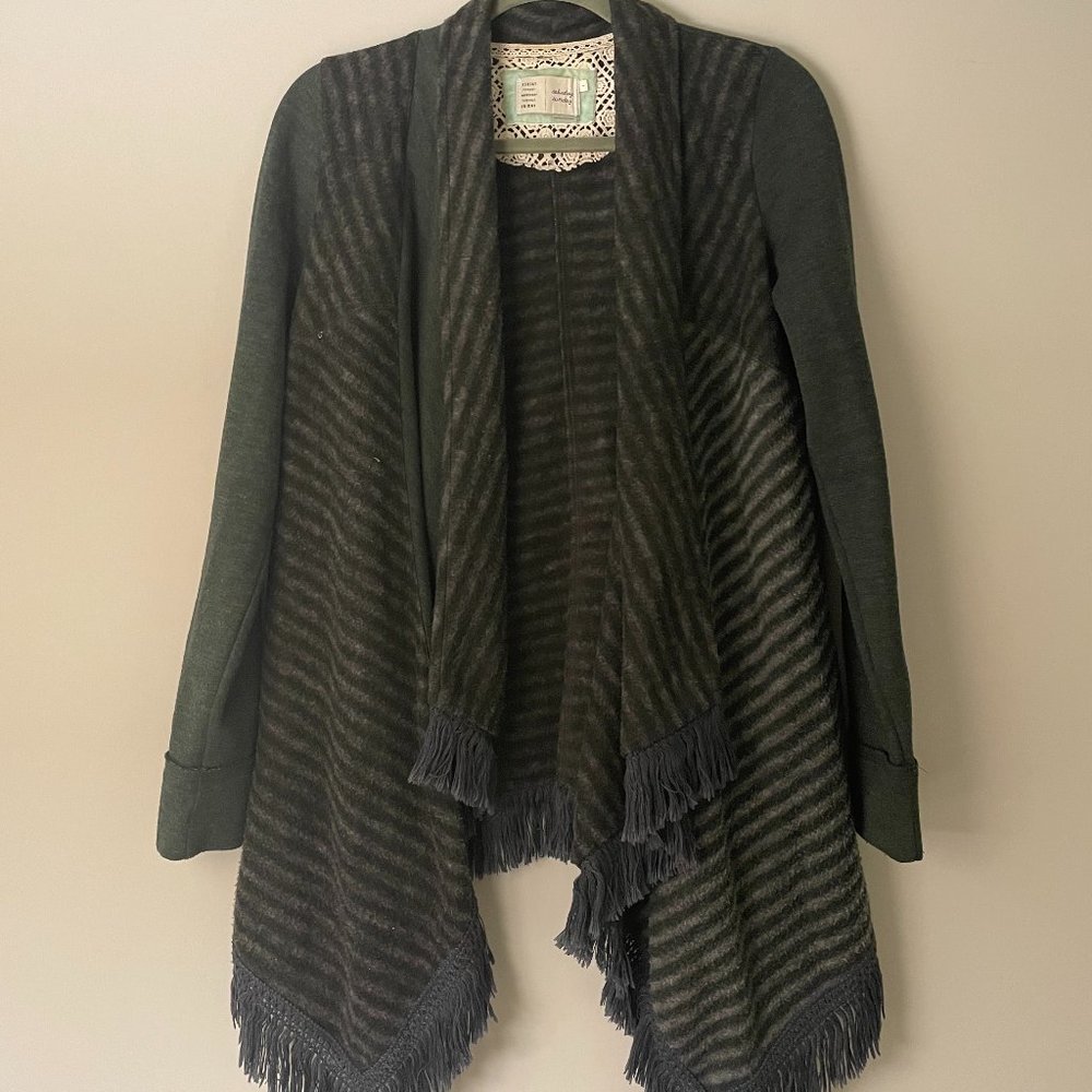 Anthropologie blanket sweater